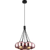 Fantasia ROGODO Pendel Koper/Roze 7x E27