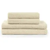 Blumtal Terry Handdoeken Set - 2 x Baddoek & 2 x Handdoek: Zand