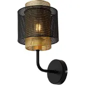 LumenXL Wandlamp Mary - zwart met goud