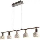 LumenXL Moderne hanglamp met 5 lampen wit - Alabaster