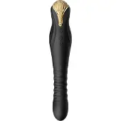 Zalo - King - Stotende Vibrator - Powerthrust technologie - Zwart