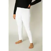 Base Level Curvy skinny legging Andrea wit female | Maat: 58/60