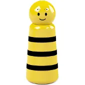 Lund London Skittle Drinkfles 300 ml Bij - Geel / Roestvast Staal