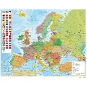 Grupo Erik Poster Map of Europe 50x40cm