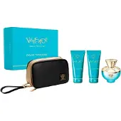 Versace Dylan Turquoise EDT 100 ml + Body Lotion 100 ml + Shower Gel 100 ml + Toilettas Giftset