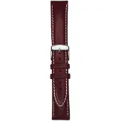Oxygen Classic Leather Strap 20MM Red Purple EX-CLS-STR-20-PL