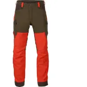 Härkila - Wildboar Pro Hose - Trekkingbroek 56 - Short: 31'', rood/bruin