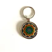 LYSEL Handmade Sleutelhanger Mandala 'Jouw Trilling'