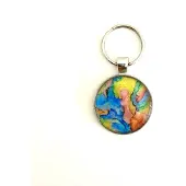 LYSEL Handmade Sleutelhanger Art 'Omarmd'