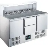 Saro Pizza Preparationtable Model Eps 903 2/2, 465-1055
