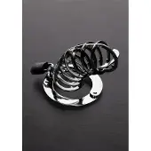 Shots Steel The spiked Chasity Cage - Stainless Steel