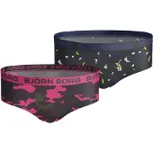 Björn Borg meisjes hipster 2pack Camo & Paperflower