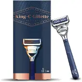 Gillette King C Scheermes Neck Razor Blauw