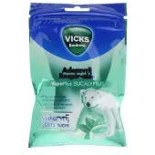 Vicks 6x Ademvrij Eucalyptus Suikervrij 72 gr