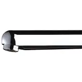 Delabie wanduitloop, aansluiting G1/2B, lengte 160 mm, hoogte 16 mm, diameter 32 mm, met debietregeling en temperatuurregeling.