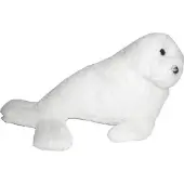 Diversen Pluche Zeehond Wit 15cm