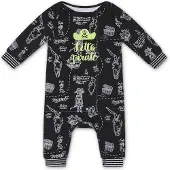 Charlie Choe baby boxpak Pirate Adventure met all over print zwart Jongens | Maat: 74