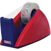 TESA Plakbanddispenser 57421-00000-01 Rood, Blauw Rolbreedte (max.): 19 mm Rollengte (max.) 33 m