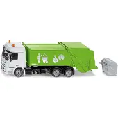 Siku SIKU2938 vuilniswagen incl. vuilnisbak, schaal 1:50, metaal/kunststof