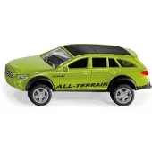 Siku 2349, Mercedes-Benz E-klasse All-Terrain 4x4², 1:50, metaal/kunststof, groen, trekhaak en motorkap die open kan