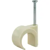 Q-Link Buisclip | | 16 - 19 mm (40 stuks, Rond, Crème)