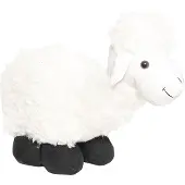 Clayre & Eef Deurstopper schaap 36*15*24 cm Beige | DT0293 |