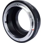 B.I.G. BIG Lensadapter Canon FD naar Fuji X - body