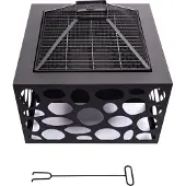 RedFire Tuin met barbecue, Mikor, zwarte Lumarko!