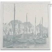 Knit Factory Haven Keukendoek - Ecru/Stone Green - 50x50 cm