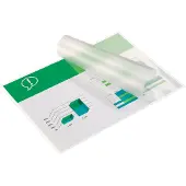 GBC Document Lamineerhoezen A7 Glanzend 125 micron (2 x 125) Transparant 100 Stuks