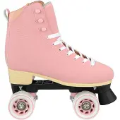 Nijdam Rolschaatsen Nubuck - Candy Cakes - Roze - Maat 42