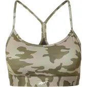 Reebok Sport BH model Lux Skinny Bra Dames - Leger Print - Maat S