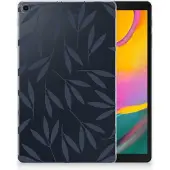 B2Ctelecom Samsung Galaxy Tab A 10.1 (2019) Siliconen Hoesje Leaves Blue