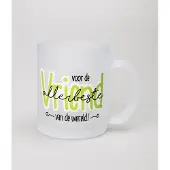 Paper Dreams Frosted Mugs - Allerbeste Vriend multi glas Beker