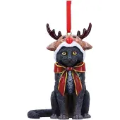 Nemesis Now Kerstballen - Reindeer Cat - voor Geen - standaard - Maat Standard