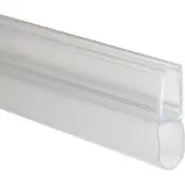 Wiesbaden Douche Deurstrip 200 cm tbv 8 mm Nisdeur Transparant (Type D)