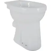 Wiesbaden Toiletpot staand verhoogd +6 pk wit