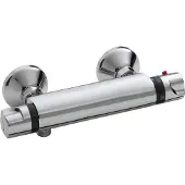 Wiesbaden Universal thermostatische douchemengkraan chroom