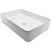 Wiesbaden Link opzetwastafel 35 x 50 x 12 cm keramiek glans wit