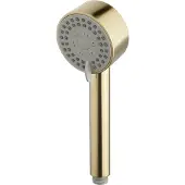 Wiesbaden UniMatch Cadans handdouche 3 standen Ø 8 cm geborsteld messing