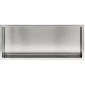 Guido Gusto RVS Inbouwnis 30x90x7cm
