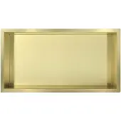 Guido Gusto Mat goud RVS Inbouwnis 30x60x7cm