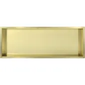 Guido Gusto Mat goud RVS Inbouwnis 30x90x10cm