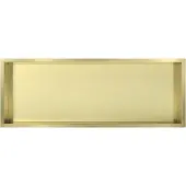 Guido Gusto Mat goud RVS Inbouwnis 30x90x7cm