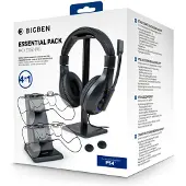 Nacon PS4 4-in-1 accessoirepakket- Playstation4- Headset- Headsetstand- Controller Laadstation- Joystick thumbgrips