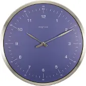 Nextime 60 Minutes – Wandklok – 33 cm – Metaal – Blauw