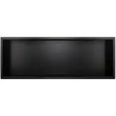 Guido Gusto Mat zwart RVS Inbouwnis 30x90x7cm