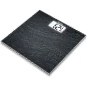 Beurer GS 203 Slate - Pese-personne en verre - Imitation ardoise