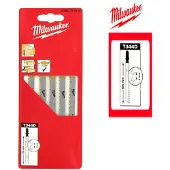 Milwaukee DECOUPEERZAAGBLAD HOUT T 344 D SNEL 105 X 4 MM (5 STUKS)