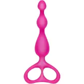 S Pleasures Pleasures - Anaal balls dildo paars 17,5 x 3cm
